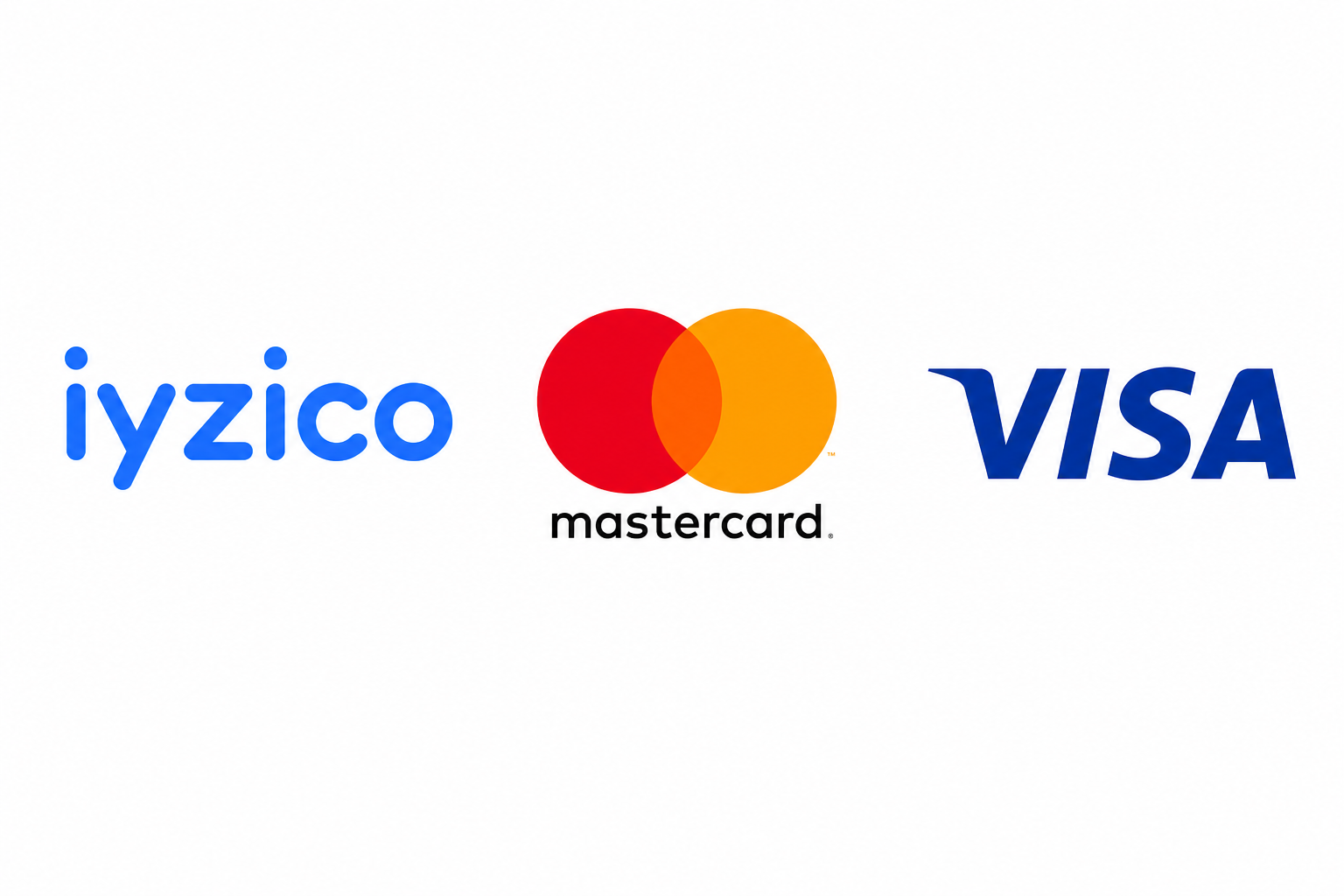 iyzico ile Öde, Mastercard, Visa
